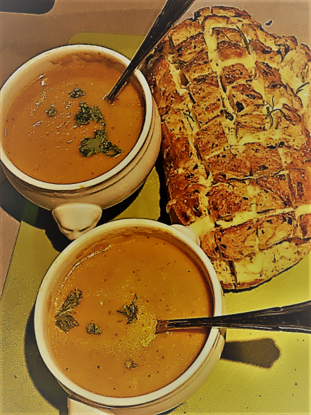 Roasted Carrot Soup6